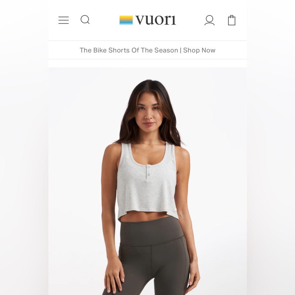 Vuori Cove Crop Top